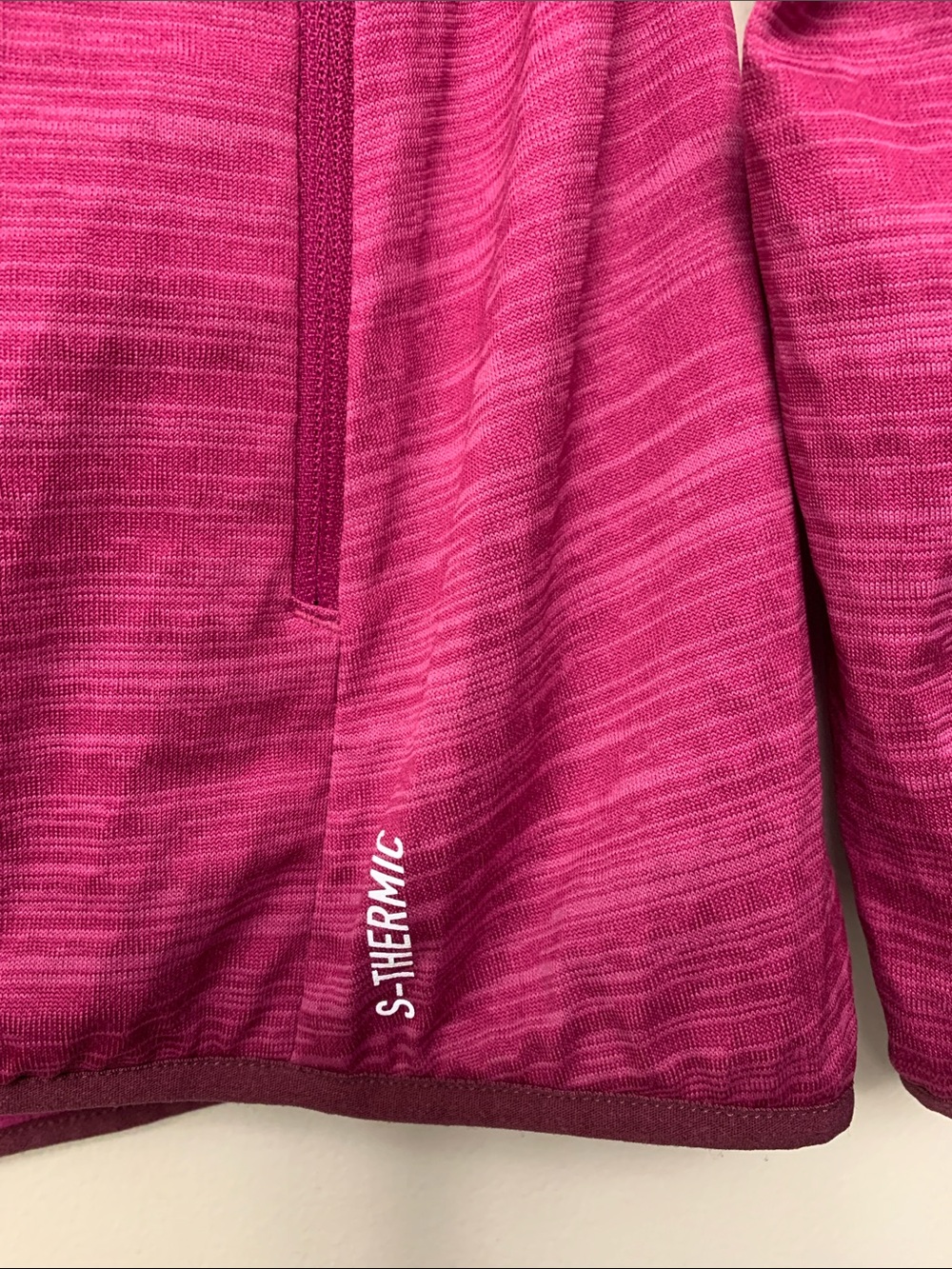 ODLO RUN EASY NEW European pink jacket zipped front pockets GLoft inside size M - Picture 6 of 16